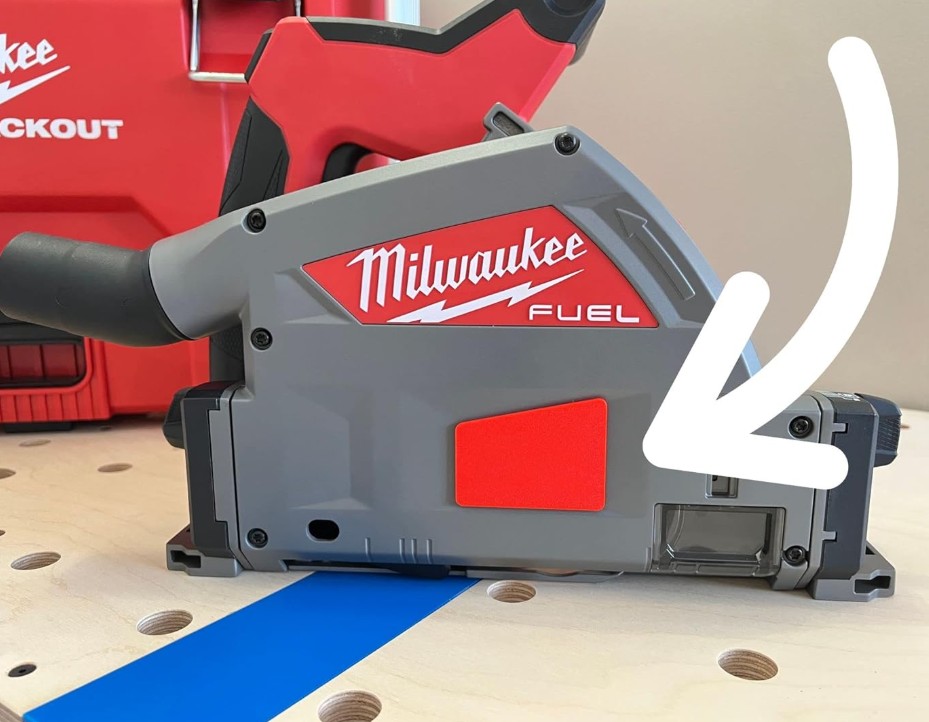 Abdeckung für Milwaukee M18 Tauchsäge – Bild 2